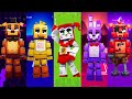 FNAF Minecraft Circus Baby x Freddy x Chica x Bonnie x Foxy | Bemax Mix