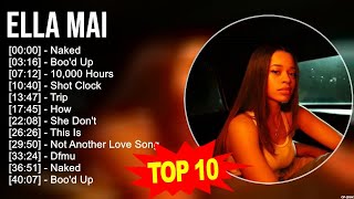 Ella Mai 2023 MIX ~ Top 10 Best Songs ~ Greatest Hits ~  Album
