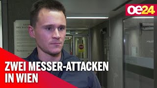 Blutige Auseinandersetzung: Gleich zwei Messer-Attacken in Wien