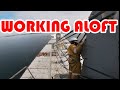 WORKING ALOFT - BULK SHIP CRANE WIRE ROPE REPLACEMENT