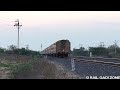 07608 tirupati purna express twin wdg3a diesel locomotive train videos indian railways wdg3a