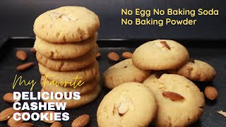 Melt In Your Mouth Cashew Cookies Recipe | Babulis Kitchen