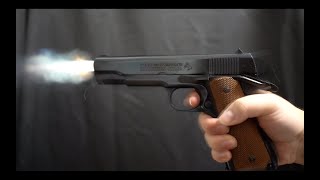 【モデルガン発火】タニオコバ GM7.5 ブルーイング BWC 45ACP ダブルキャップカート