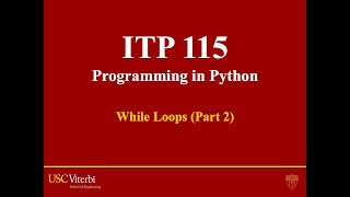 While Loops (2 of 2)