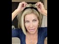 A quick demo to show you how to clip in the hair topper! | Topper review