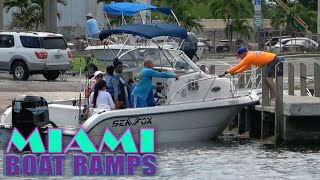 Bro We Are Going To Hit The Dock | Miami Boat Ramps | Black Point Marina | Broncos Guru | Wavy Boats