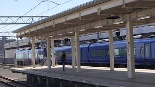 特急いなほ1号秋田行き 新潟駅発車 2019.5.5