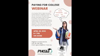Paying for College Webinar