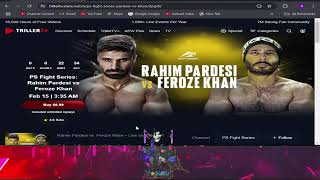 RAHIM PARDESI VS FEROZ KHAN BOXING MATCH LIVE #rahimperdesi #ferozekhan | BR9 REHAN LIVE