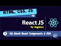 04. HTML, CSS, JS to React - #04 All About React Components and JSX