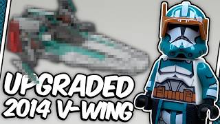 I Upgraded \u0026 Recolored the LEGO 75039 V-Wing for Captain Tukk!