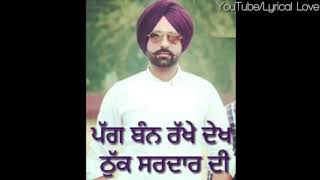 Punjabi song/whatsapp lyrical satuts video/Lyrical Love
