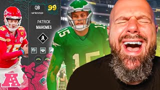 RAGING AT PATRICK MAHOMES FOR ONE HOUR