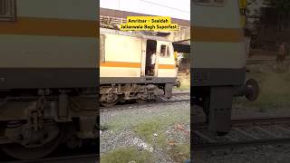 12380 Amritsar - Sealdah Superfast on diverted route (Dhuri Jakhal)