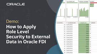 How to Apply Role Level Security to External Data in Oracle FDI