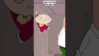 Peter using Stewie in bathroom | #familyguy #shorts #petergriffin