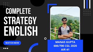 Complete English Strategy For SSC CGL CHSL MTS CPO ... || Free Course Youtube || #english #ssc #cgl