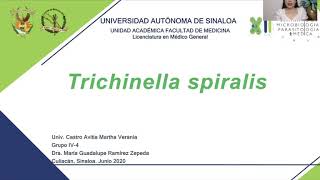 8.Trichinella spiralis