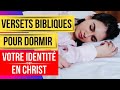 Versets Bibliques Pour Dormir Avec La Parole De Dieu (votre Identité En Christ)