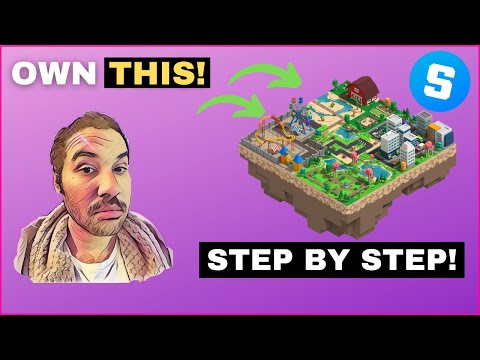 How to Buy Land with $SAND in The Sandbox (STEP BY STEP!) | Sandbox Games