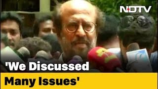 Disappointed About One Thing": Rajinikanth After Meeting Outfit Members
