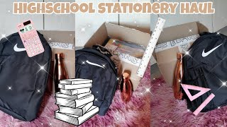 Highschool stationery HAUL // Gr. 8 // Kaedy K