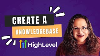 How to create a knowledgebase using High Level blog builder