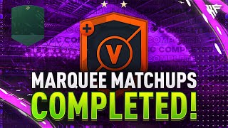 Marquee Matchups Completed - Week 9 - Tips & Cheap Method - Fifa 23