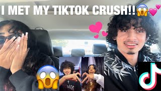 I MET MY TIKTOK CRUSH FOR THE FIRST TIME!!😱☺️💘