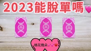 塔羅占卜🔮 2023妳會脫單嗎？會遇到什麼桃花？｜愛情占卜/姻緣♥️🔥💕❤️