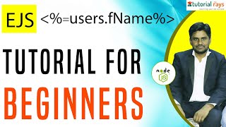 NodeJS Tutorial / (EJS) | Template Engine (EJS) | TutorialRays | 2024