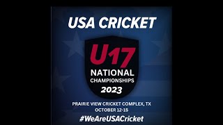 USA Cricket U17 National Championship 2023 - East Zone U17 v Mid-Atlantic Zone U17