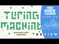 Turing Machine Review: Punch Card + Logic = Fun?