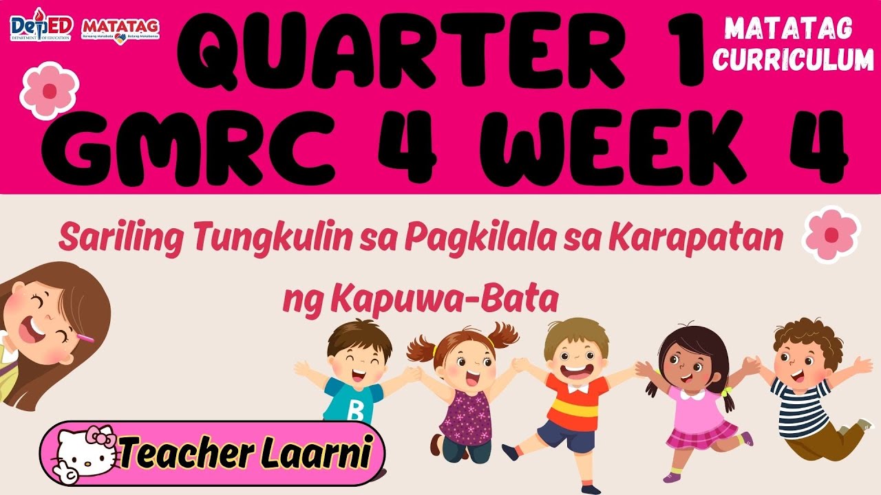 Gmrc Grade 5 Matatag Curriculum Powerpoint