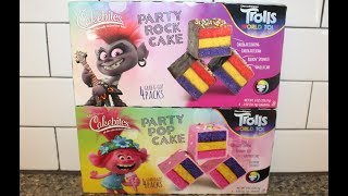 The Original CakeBites DreamWorks Trolls: Party Rock Cake \u0026 Party Pop Cake Review