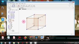 Cube Geogebra📐📝📏💿