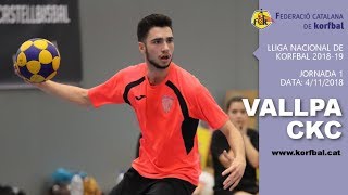 Vallpa - CKC (J1 - 1a Div) Lliga Nacional de Korfbal 2018-19