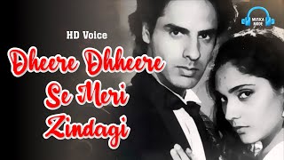 Dheere Dhheere Se Meri Zindagi | HD Voice | Aashiqui-1990 | Kumar Sanu, Anuradha Paudwal | Rahul Roy