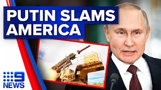 Moscow slams US for sending missile system to Ukraine | 9 News Australia