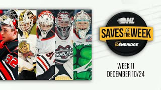 Enbridge OHL Saves of the Week: Dec. 10, 2024