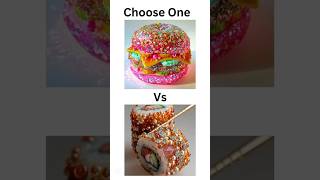 Choose One -Burger Vs Sushi | Find Your Perfect Vacation! #shortvideo #quiz #vacation