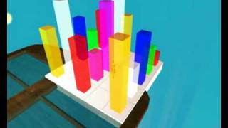 Second LIfe 3D graph visualization