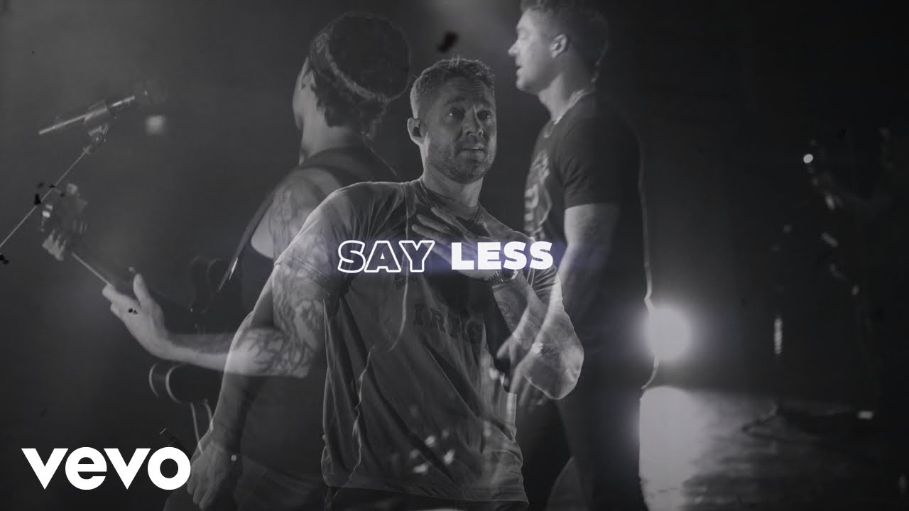 Brett Young Say Less Lyric Video Youtube Music