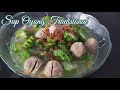 RESEP SOUP OYONG BUMBU TRADISIONAL | cara memasak soup gambas atau oyong yang enak