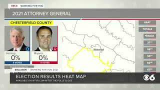 New heat map tool for tracking election results