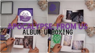 [썸냐로그] Apocalypse : From us (W, A, Y ver.) Unboxing