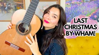 Last Christmas by Wham! EASY Guitar Tutorial | Song 1 of 12 Guitar Christmas Challenge