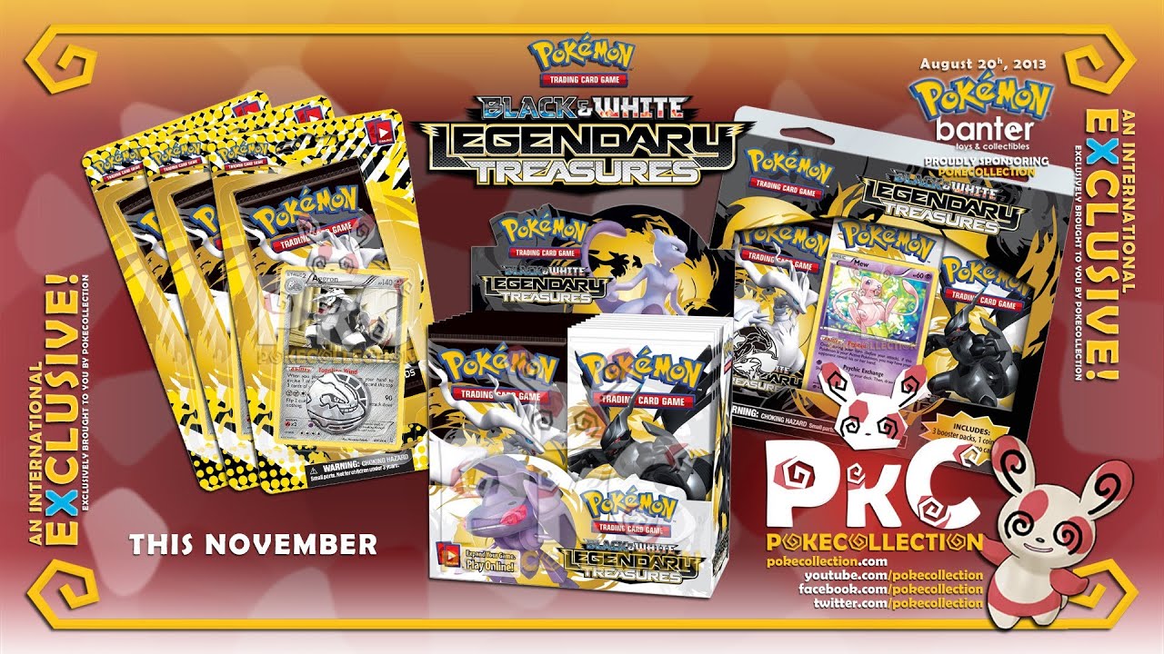 'BW: LEGENDARY TREASURES' UNVEILED! [POKECOLLECTION INTERNATIONAL ...