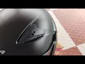 vega eclipse dull black open face helmet unboxing 4k uhd