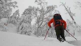 【厳冬期登山】冬の八甲田山　撤退